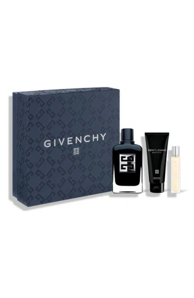 Givenchy 3-piece Gentleman Society Fragrance Set (limited Edition) $183 Value In No Color