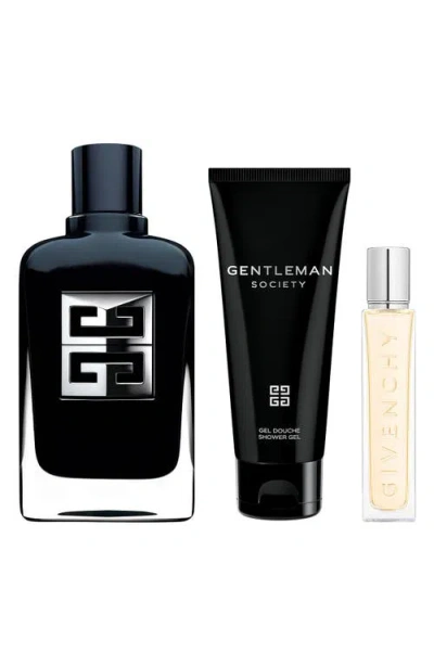 Givenchy 3-piece Gentleman Society Fragrance Set (limited Edition) $183 Value In No Color