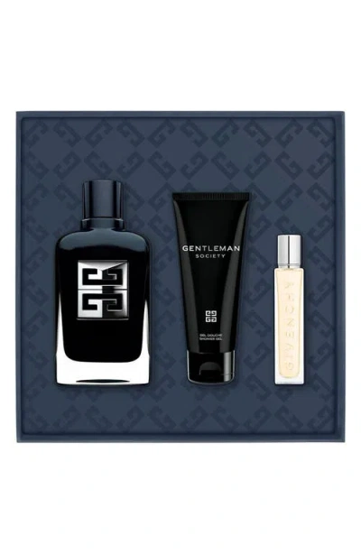 Givenchy 3-piece Gentleman Society Fragrance Set (limited Edition) $183 Value In No Color