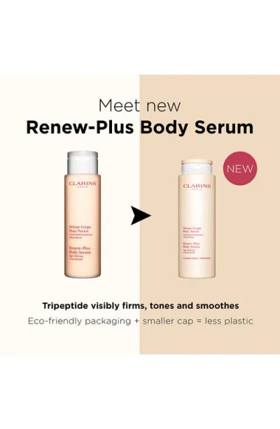 Clarins Renew-plus Body Serum 6.7oz In No Color