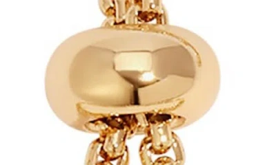 Ettika Adjustable Dainty Crystal Bracelet In Gold