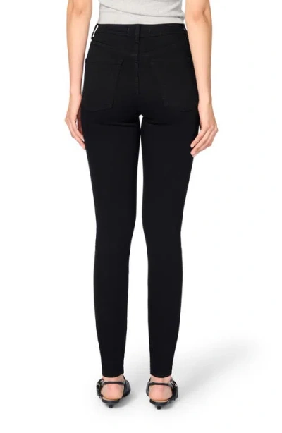 Warp & Weft Warp+weft Mxp High Waist Skinny Jeans In Raven