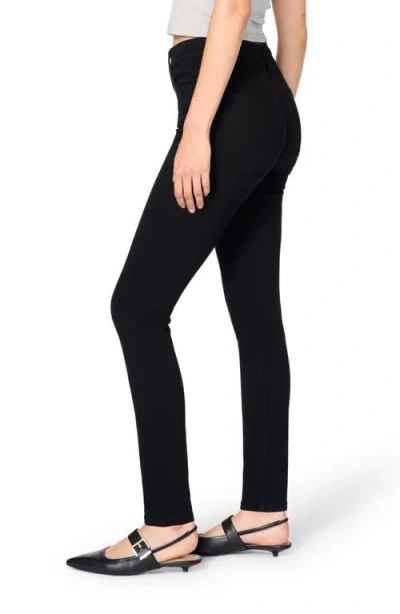 Warp & Weft Warp+weft Mxp High Waist Skinny Jeans In Raven