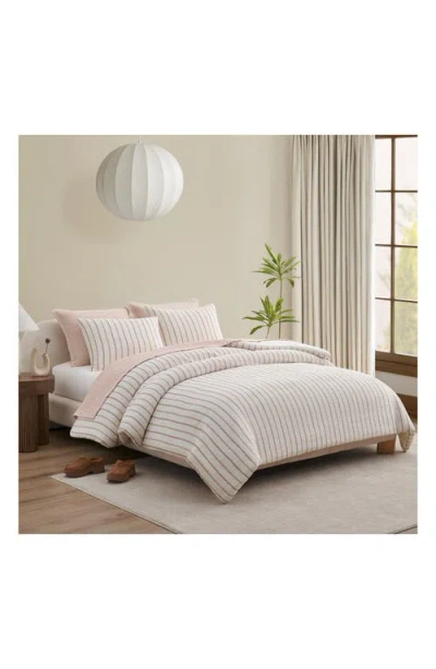 Ugg(r) Alamitos Stripe Comforter & Shams Set In White/himalayan Salt