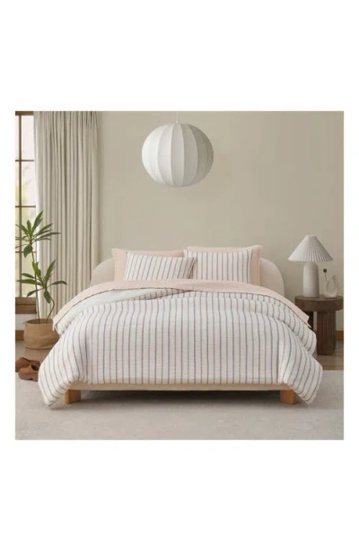 Ugg(r) Alamitos Stripe Comforter & Shams Set In White/himalayan Salt