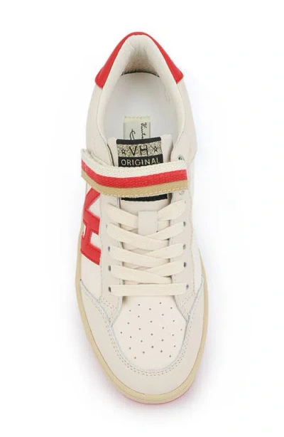 Vintage Havana Next Metallic Stripe Sneaker In Red Multi