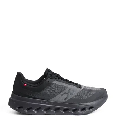 On Cloudsurfer Next Panelled Mesh Sneakers In Black