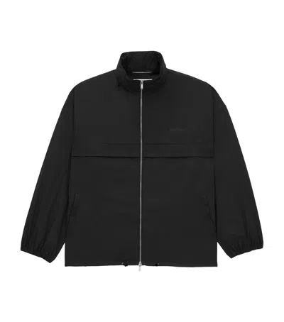Saint Laurent Waterproof Jacket In Black