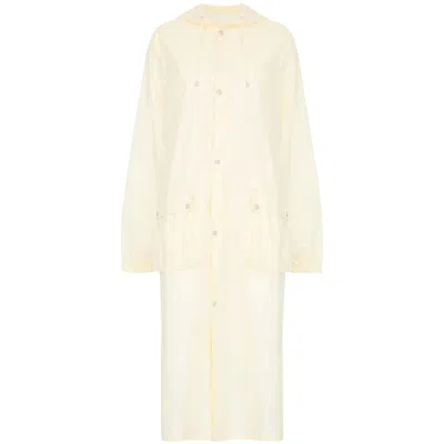 Maison Margiela Single-breasted Trench Coat In Neutral