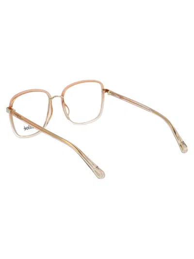 Chloé Oversize Transparent-effect Glasses In White
