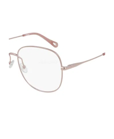 Chloé Square Glasses In White