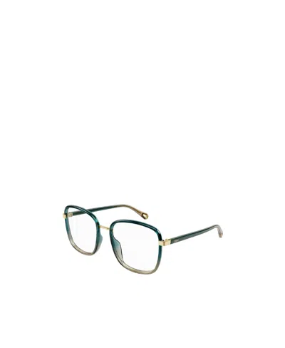 Chloé Logo Marking Flat Light Mirror In Multicolor
