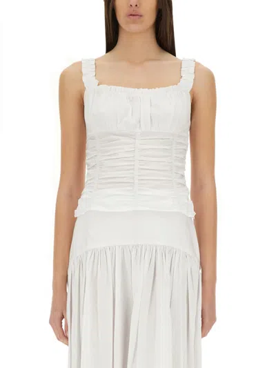 Staud Top "nic" In White