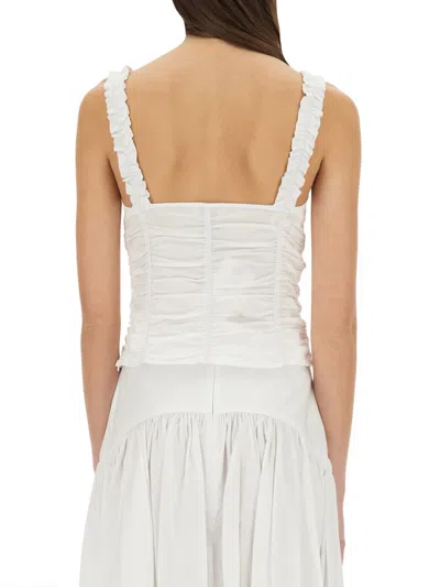 Staud Top "nic" In White