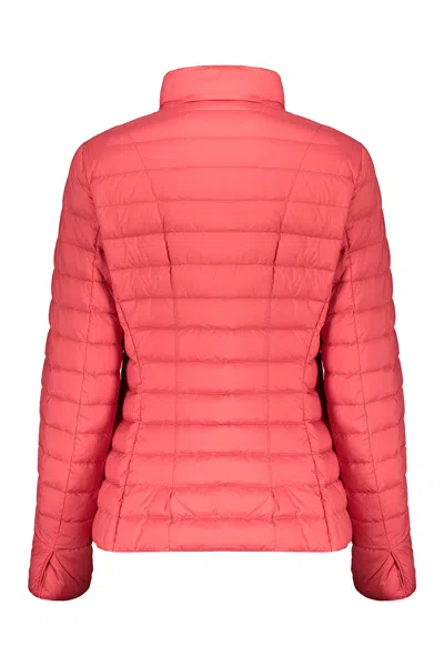 Moorer Short Down Jacket In Red