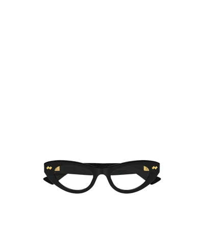 Bottega Veneta 1e4l4id0a Glasses In Black