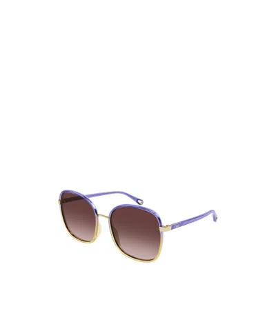 Chloé Full Frame Sunglasses In Red