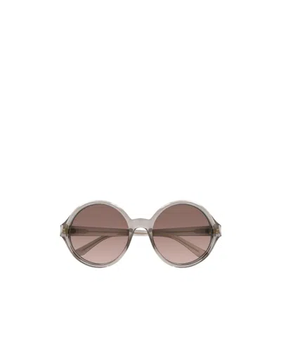 Chloé Round-frame Sunglasses In Grey