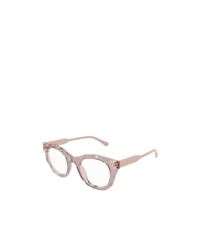 Chloé Full-frame Flat Mirror In Nude