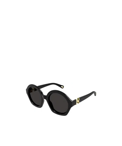 Chloé Ch0302s Marcie-linea Sunglasses In Black
