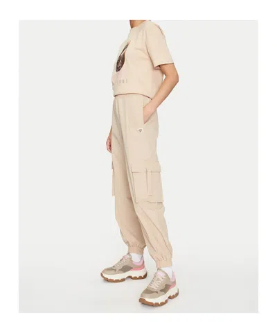 Guess Elastic Waist Overalls In No