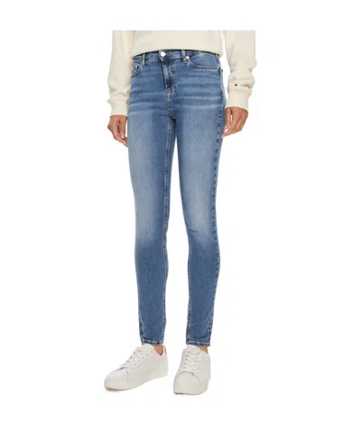 Tommy Hilfiger Belt-loop Casual Pants In Blue