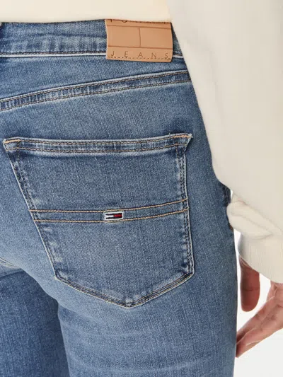 Tommy Hilfiger Belt-loop Casual Pants In Blue