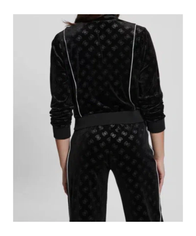 Guess Long-sleeved Sweater In Black