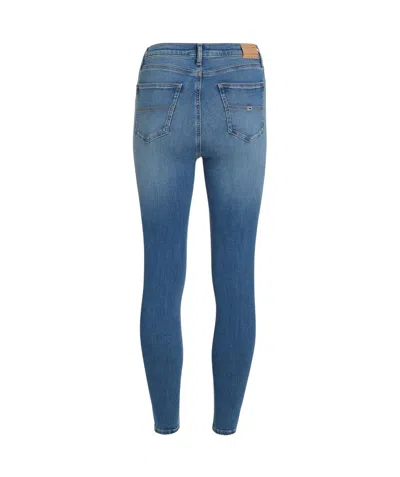 Tommy Hilfiger Belt-loop Jeans In Blue