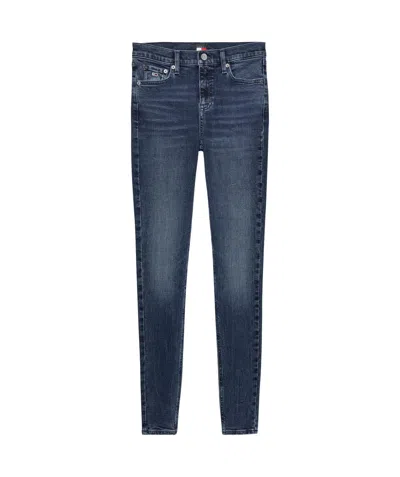 Tommy Hilfiger Belt-loop Jeans In Blue
