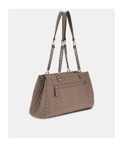 Guess Anning Shoulder Bag In Brown
