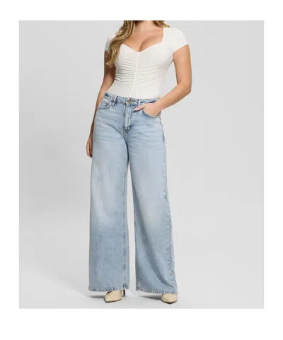 Guess Jean G11 Wide Leg In Blue