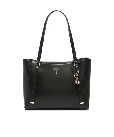 Guess Logo Shoulder Bag In Black