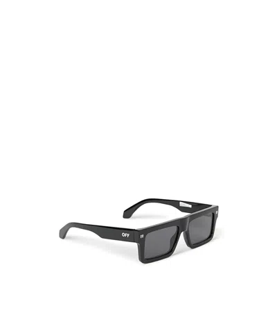 Off-white Full Frame Sunglasses In Black