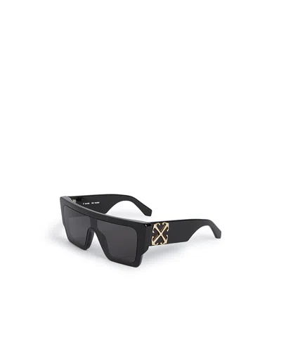 Off-white Rectangular Sunglasses In Black