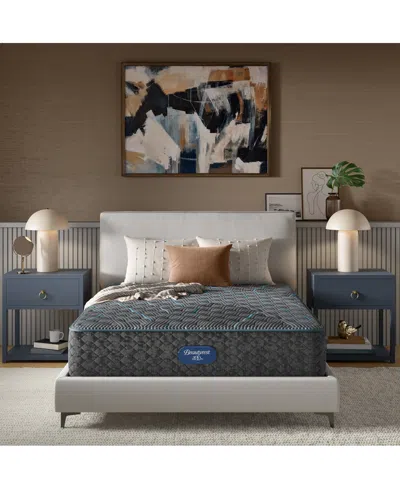 Beautyrest Level Two 13.5" Extra Firm Tight Top Mattress Set In No Color