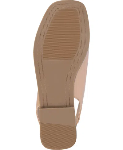 Journee Collection Journee Women's Brinsley Medium And Wide Width Flat Sandals In Tan