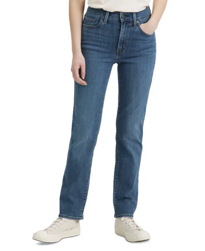 Levi's Women's 724 Straight-leg Jeans In Way Way Back