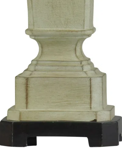 Stylecraft Home Collection 32" Sauga Softback Fabric Table Lamp In Cream