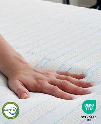 Bodipedic 8" Plush Comfort Tri Layered Gel Memory Foam Mattress In No Color