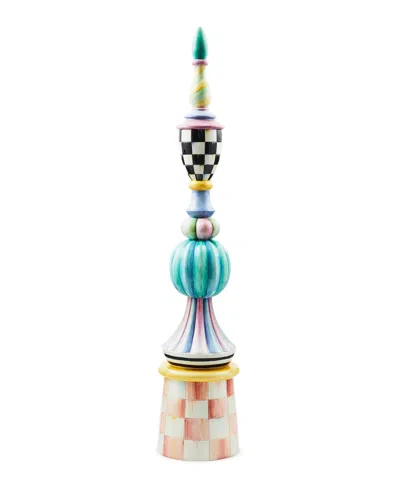 Mackenzie-childs Rosy Meadow Tall Finial In Multi