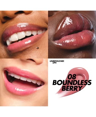Make Up For Ever Super Boost Moisturizing Plumping Effect Lip Gloss, 0.3 Oz. In 08 - Boundless Berry - Berry Pink
