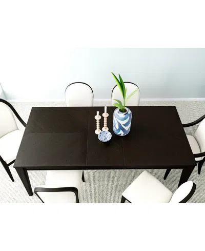 Macy's Mazen Dining Table In Black