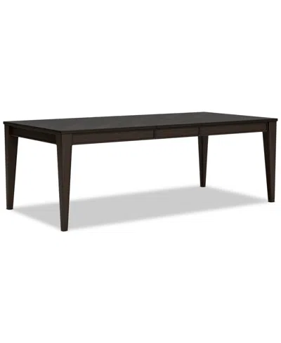 Macy's Mazen Dining Table In Black