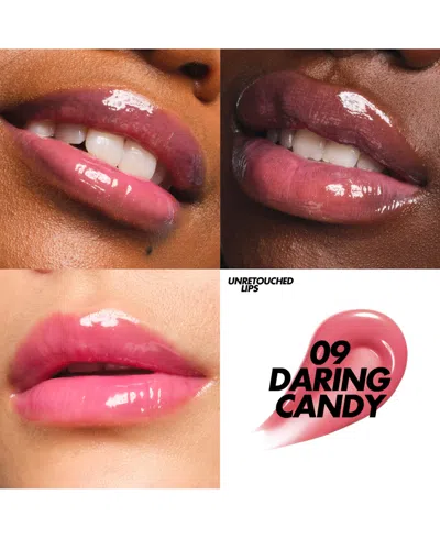 Make Up For Ever Super Boost Lip Gloss In 09 - Daring Candy - Bright Pink