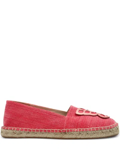Sophia Webster Butterfly Canvas Espadrilles In Pink