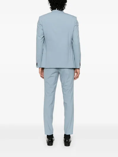 Hugo Boss Single-breasted Suit In Blue
