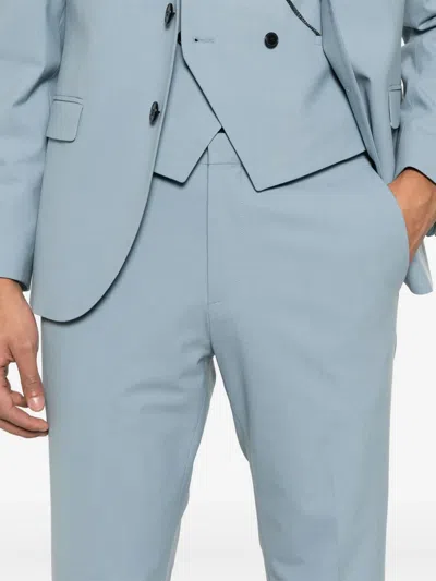 Hugo Boss Single-breasted Suit In Blue