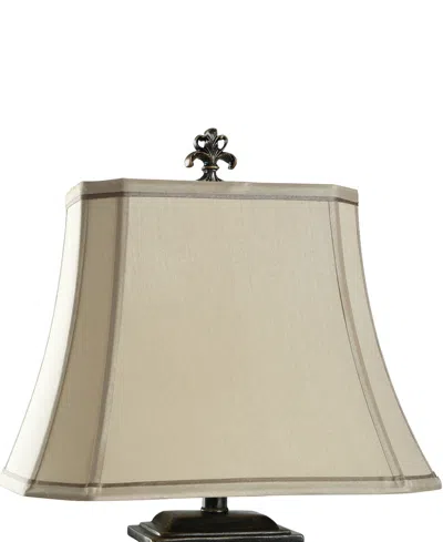Stylecraft Home Collection 33.5" Dundee Faux Crocodile Poly Table Lamp In Brown