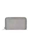 STELLA MCCARTNEY Falabella Zip-Around Shaggy Deer Wallet